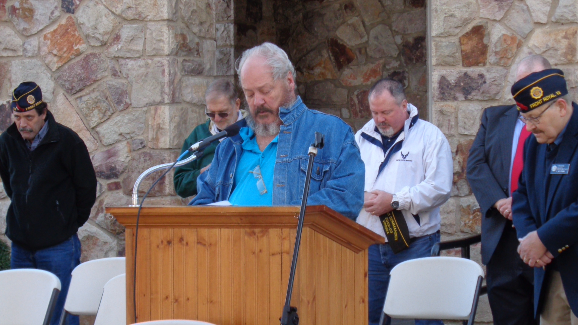 Sons of American Legion Chaplain Mike Martin