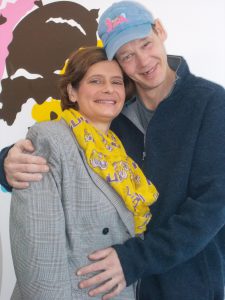 William and Nina Politz Huck closed on the building which houses their ice cream shop C & C Frozen Treats.