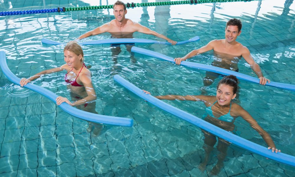 Easy on the back and knees — Stay fit this summer with pool exercises ...