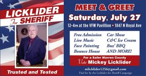 Licklider Meet & Greet @ VFW Pavillion