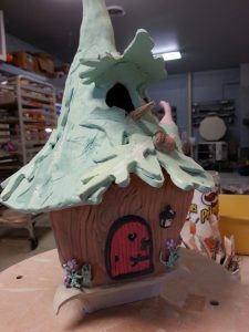 Build a Whimsical Clay House @ Explore Art & Clay