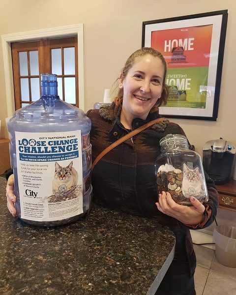Loose Change Challenge: Collecting change at local City National ...