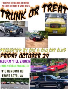 Trunk or Treat @ Family Dollar Parking Lot