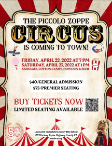 The Piccolo Zoppe Circus @ Wakefield Country Day School