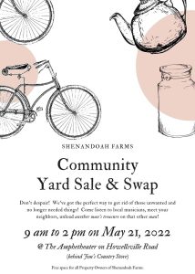 Community Yard Sale & Swap @ The Amphetheater