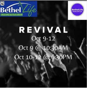 Bethel Life Revival 2022 @ Bethel Assembly of God
