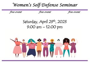 Women’s Self-Defense Seminar @ Front Royal Police Department