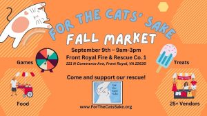 For the Cat's Sake Fall Market @ Front Royal Volunteer Fire & Rescue