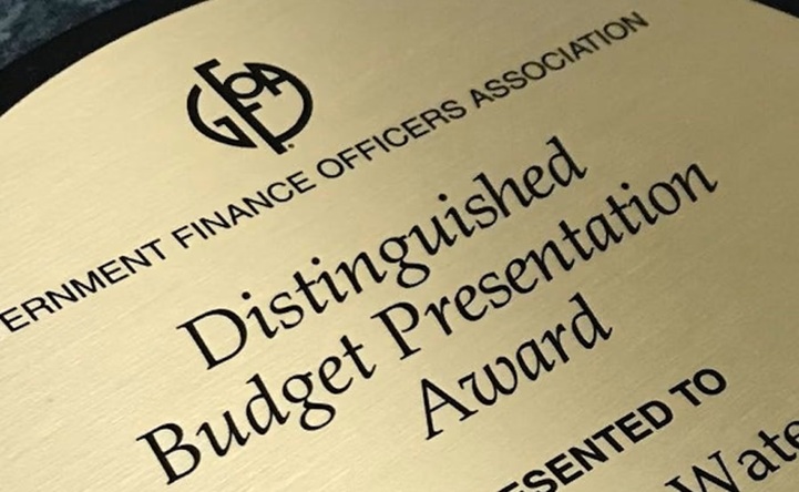 Warren County Earns National Award for Excellence in Budget Presentation