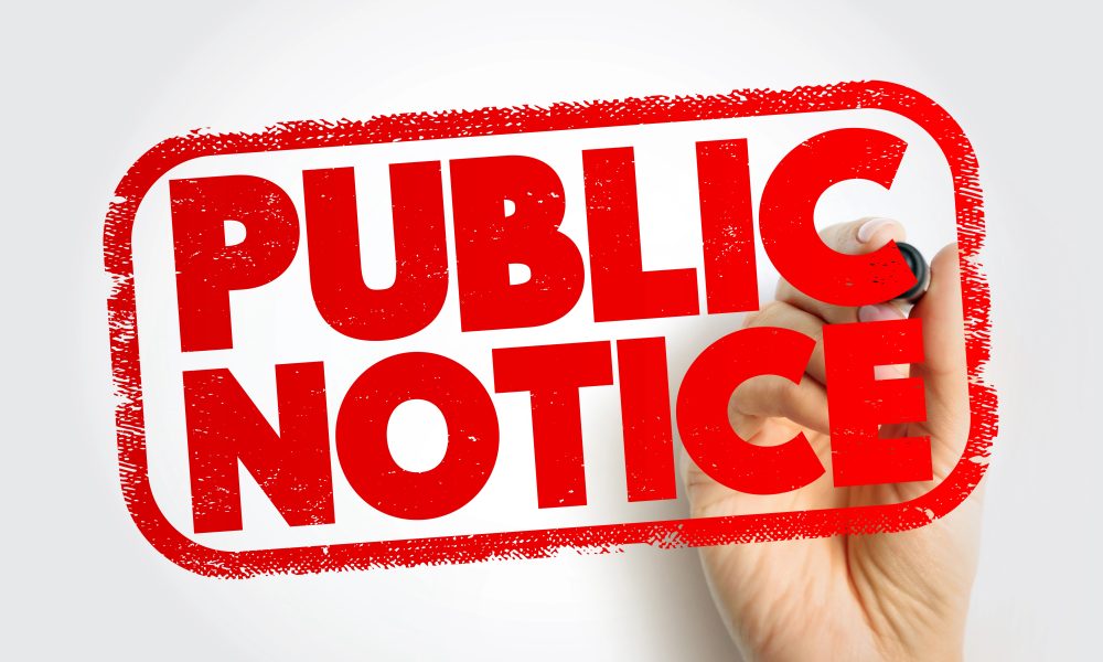 Public Notice - Royal Examiner