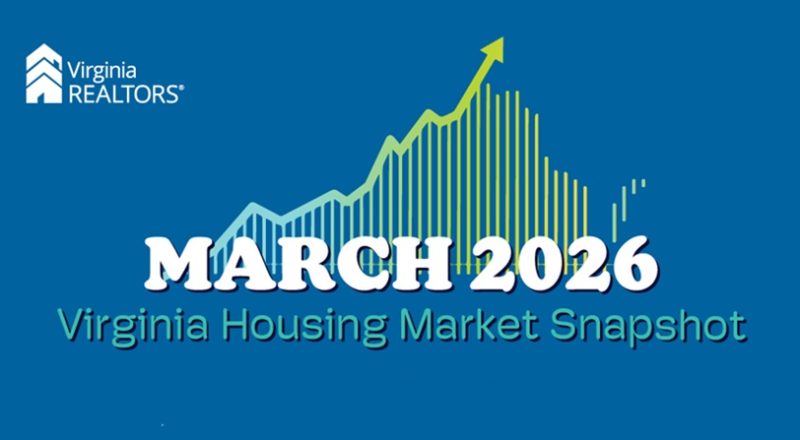 Virginia Home Sales Climb in March, Marking Strong Start to 2026 (4-25-2026)