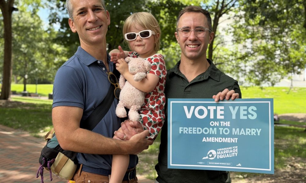 Virginia Marriage Equality Amendment Campaign Launches at Start of Pride Month (6-2-2026)
