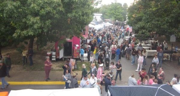 With Mother Nature's Cooperation Festival of Leaves Draws Another Huge Crowd to Greet the Fall Season